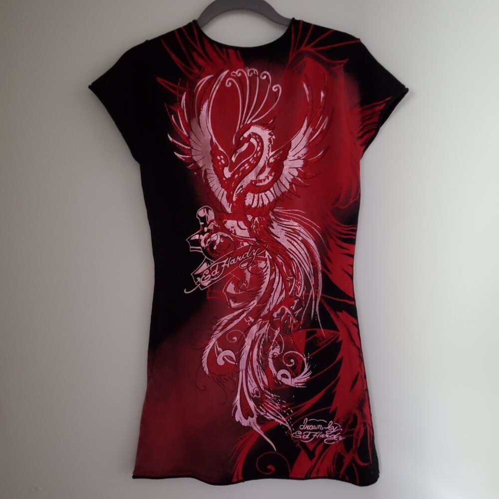 Ed Hardy V-neck t-shirt - Picture 2 of 11